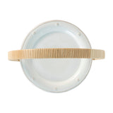 Juliska Provence Rattan Three Tiered Plate Server - Whitewash
