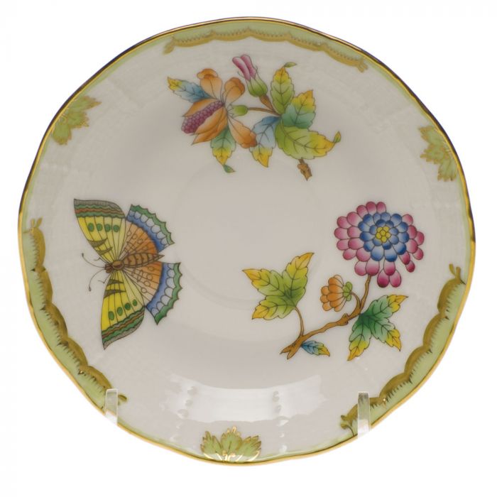 Herend Queen Victoria Green Dinnerware