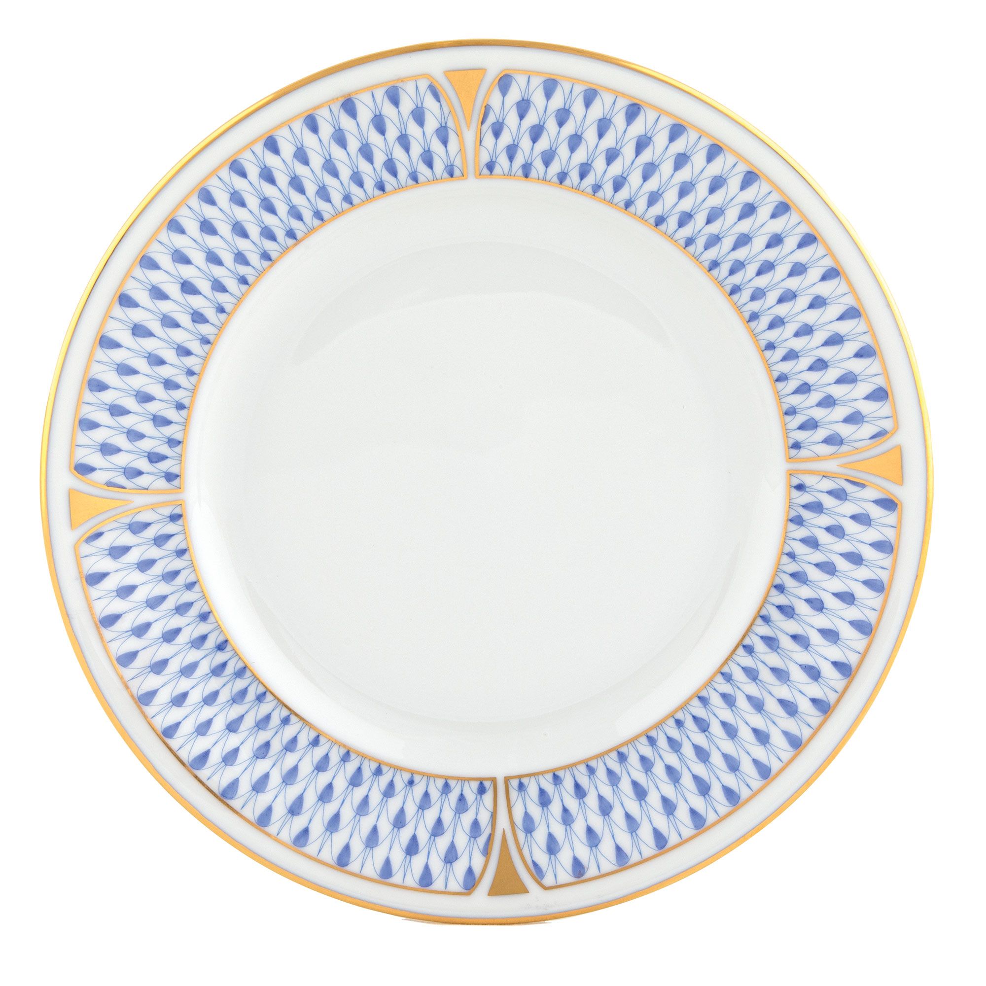 Herend Art Deco Blue Dinnerware Collection