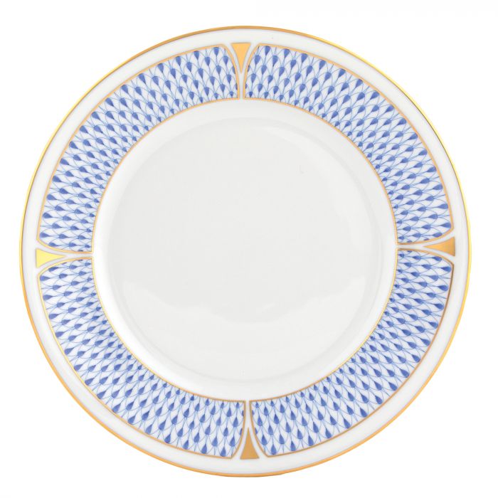 Herend Art Deco Blue Dinnerware Collection