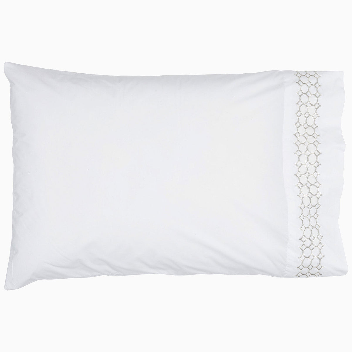 John Robshaw Sana Light Gray Cases, Standard The Little House Shop