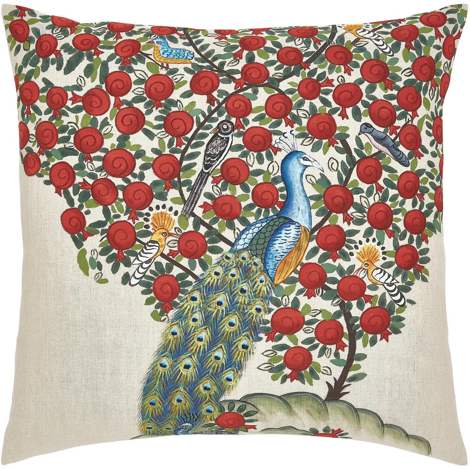 John Robshaw Pakhi Decorative Pillow 22 x 22 w/ Insert