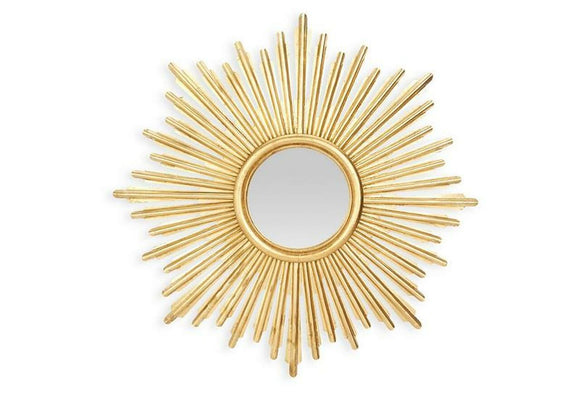 Antique Gold Sunburst Mirror
