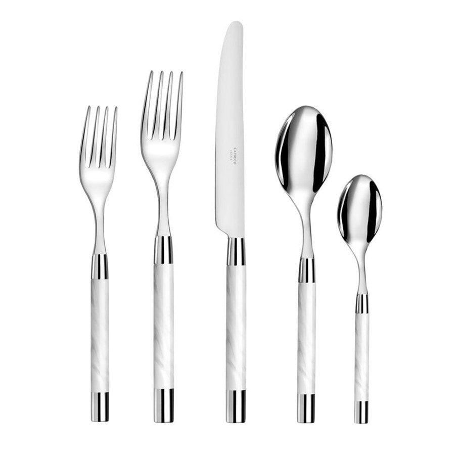 Conty White Five-Piece Place Setting