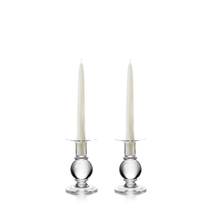 Simon Pearce Hartland Candlesticks, Small- Set of 2