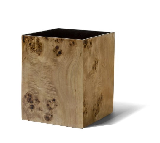 Waste Bin Burl Veneer