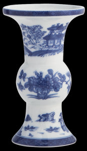 Mottahedeh Blue Canton Shang Vase