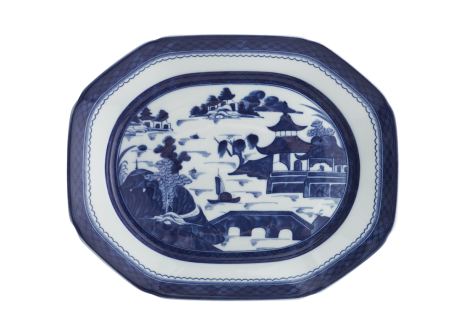 Mottahedeh Blue Canton Serveware