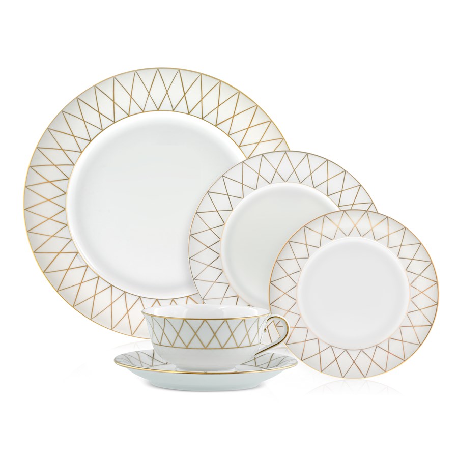 Herend Golden Trellis Dinnerware