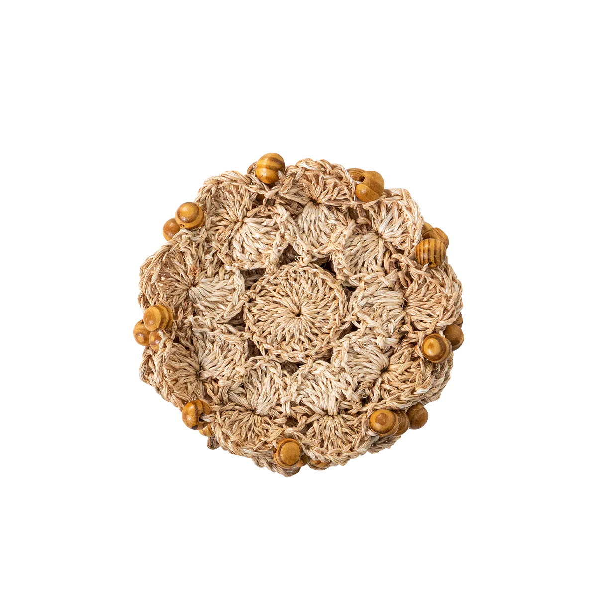 Juliska Macrame Natural Coaster - Set of 4