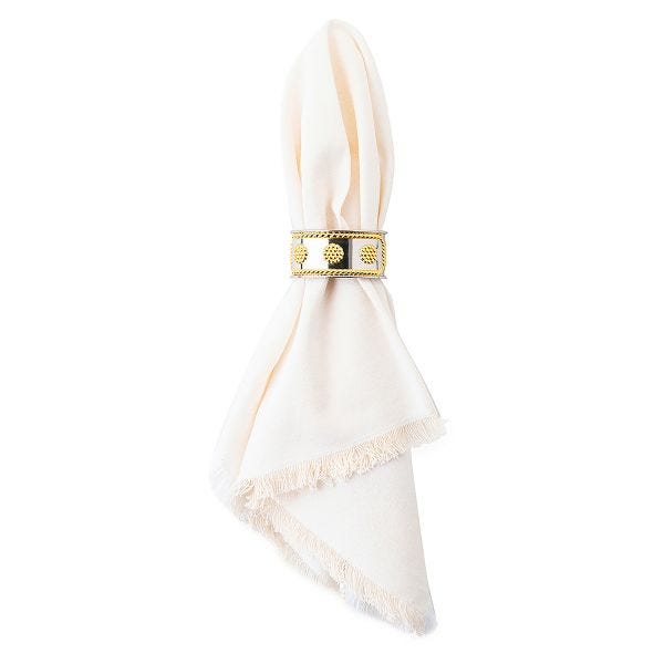 Juliska Berry & Thread Napkin Ring Bright - Satin & Gold