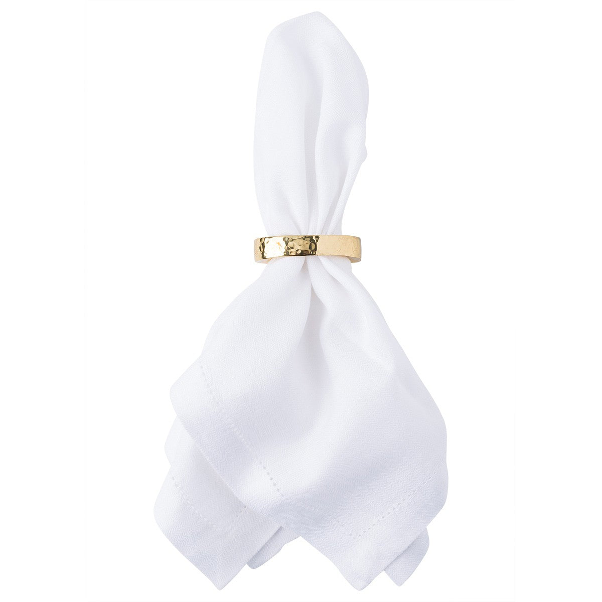 Juliska Puro Napkin Ring, Gold