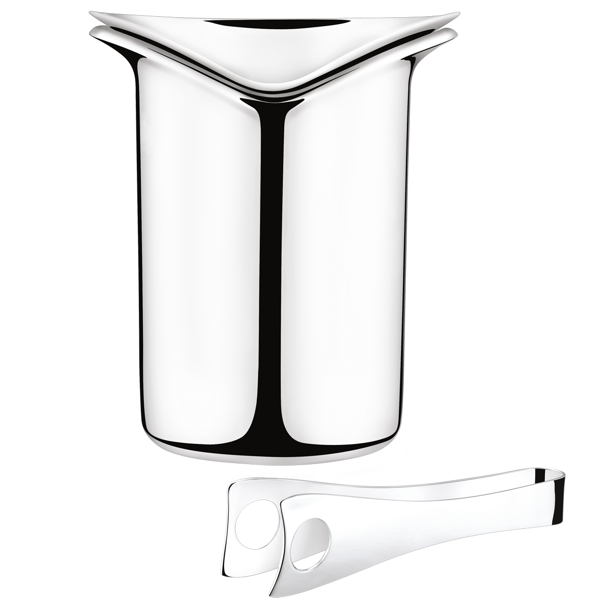 Wine & Bar Ice Bucket with Tongs