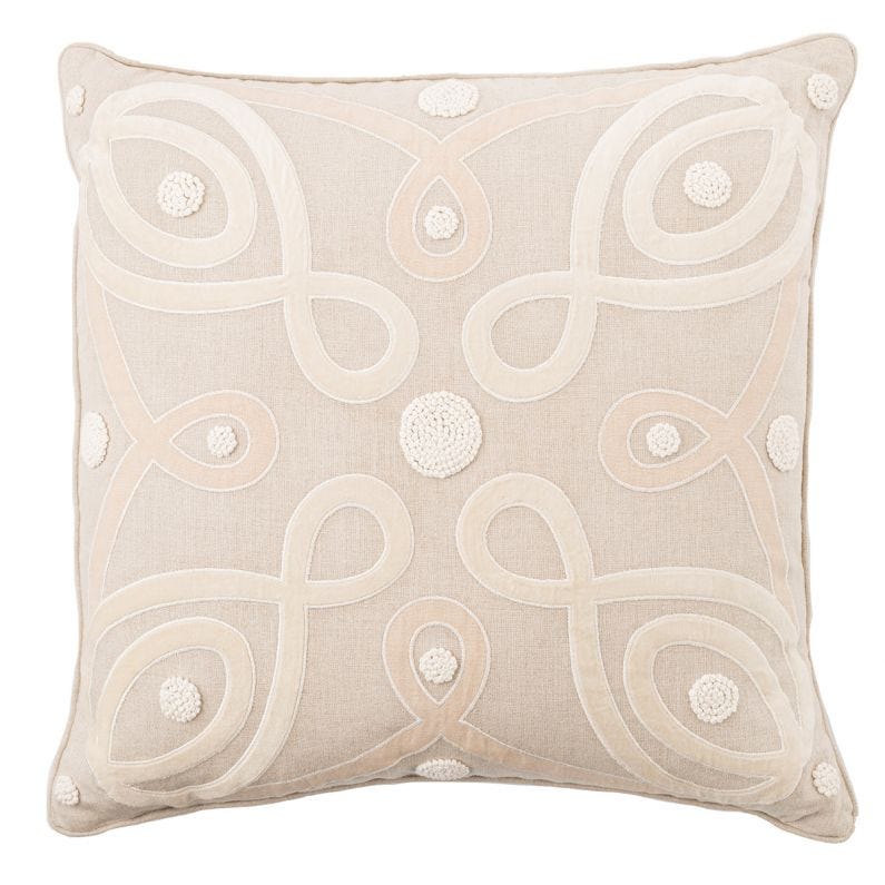 Juliska Berry & Thread 22" Pillow, Natural