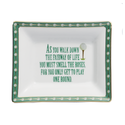 Mottahedeh Fairway of Life Golf Ring Tray