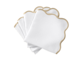 Matouk Scallop Edge Napkin- Set of 4