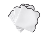 Matouk Scallop Edge Napkin- Set of 4