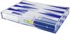 Acrylic Backgammon Set - Blue