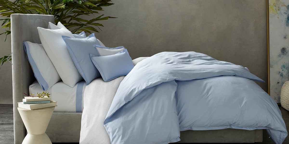 Luca Satin Stitch Bedding