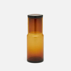 Faro Cylinder Carafe, Hand Blown Glass