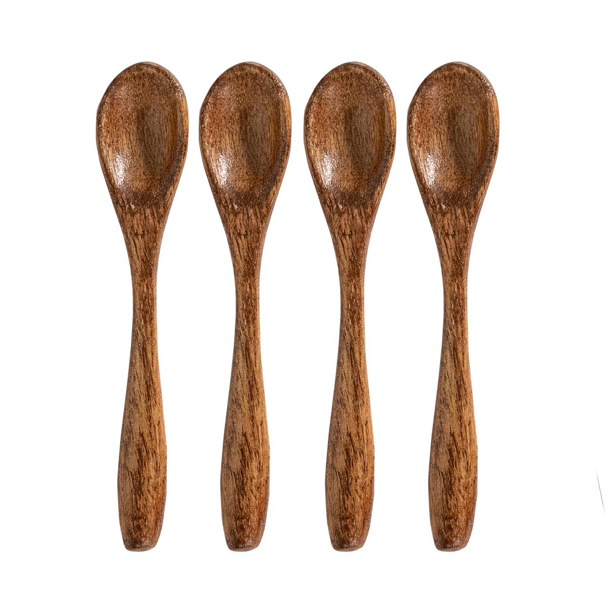 Juliska Bilbao Wood Petite Spoons, Set of 4