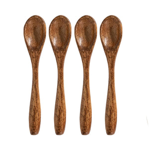 Juliska Bilbao Wood Petite Spoons, Set of 4