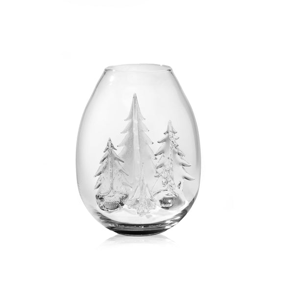 Simon Pearce Woodstock Snow Globe