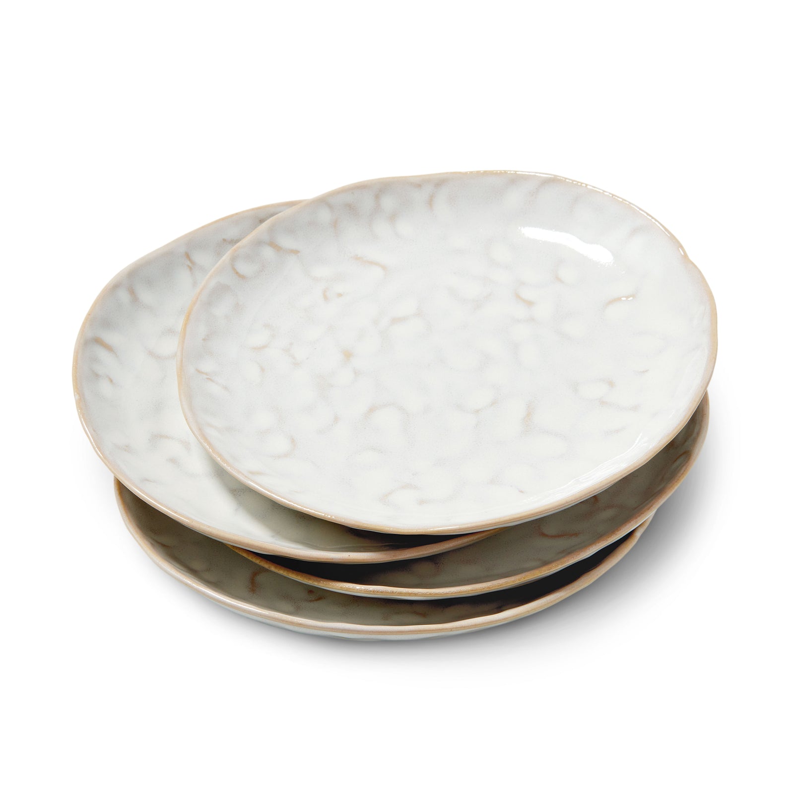 Simon Pearce Burlington Cloud Appetizer Plate, Set of 4