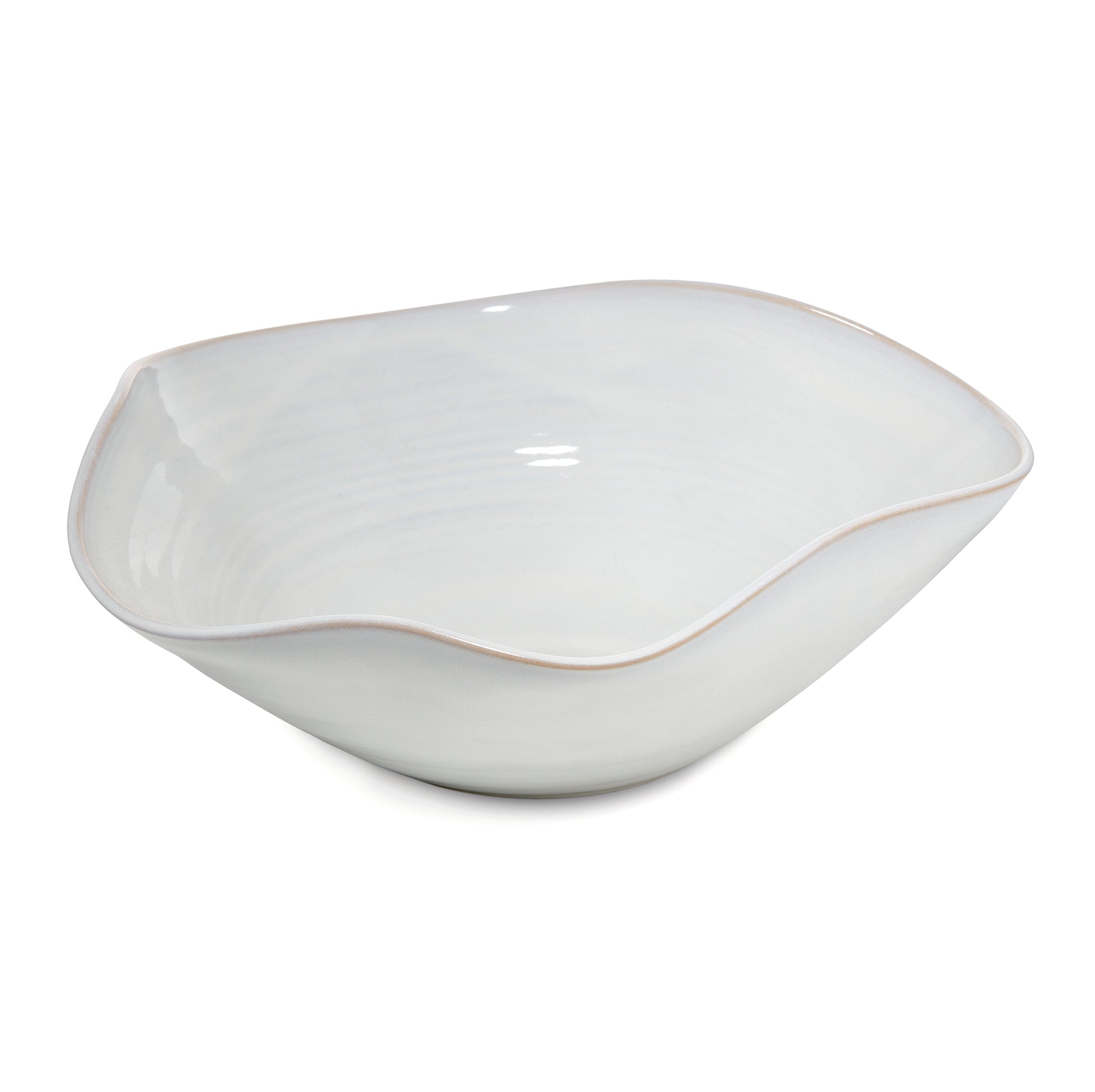Simon Pearce Cloud Somerset Centerpiece Bowl