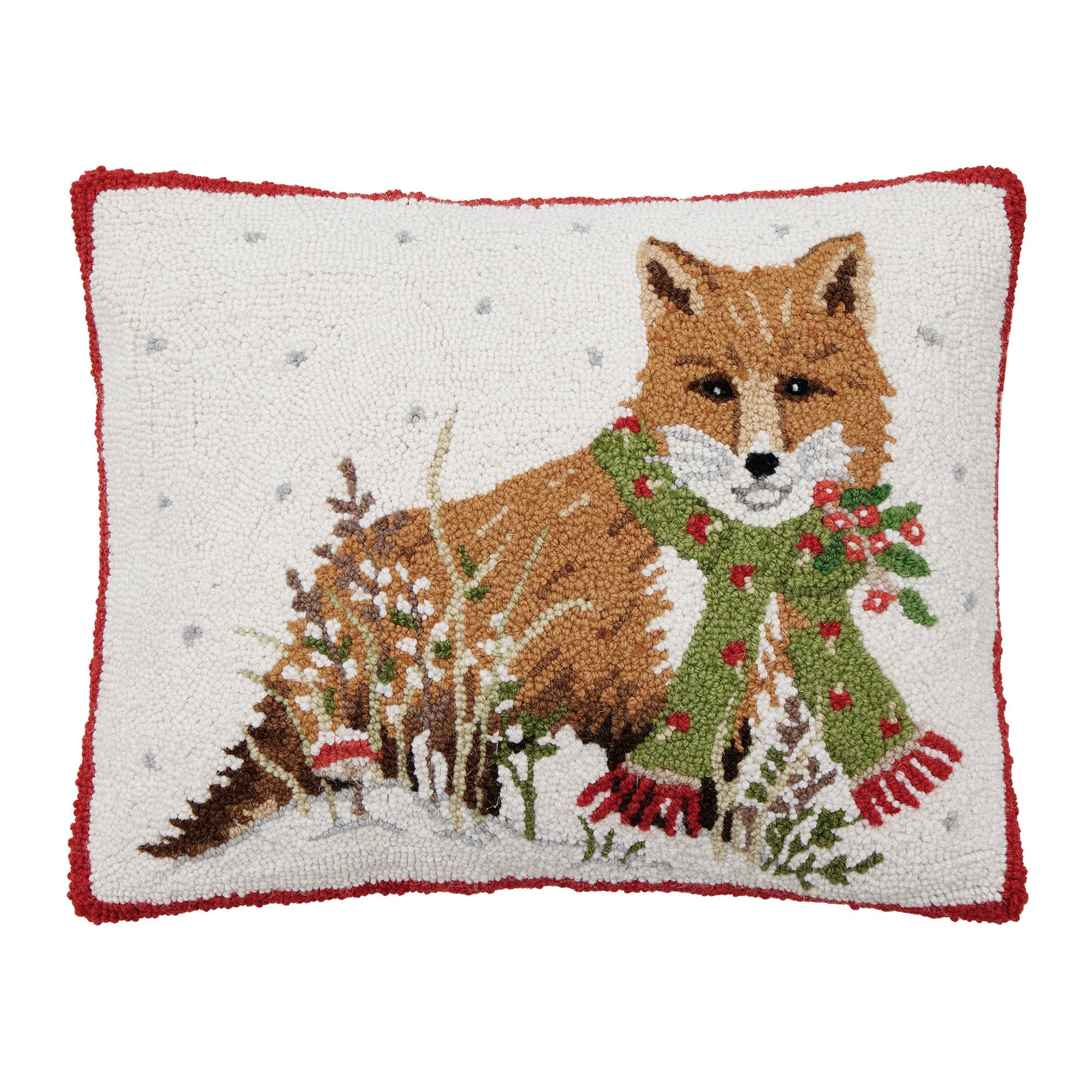 Toadstool Fox Hook Pillow
