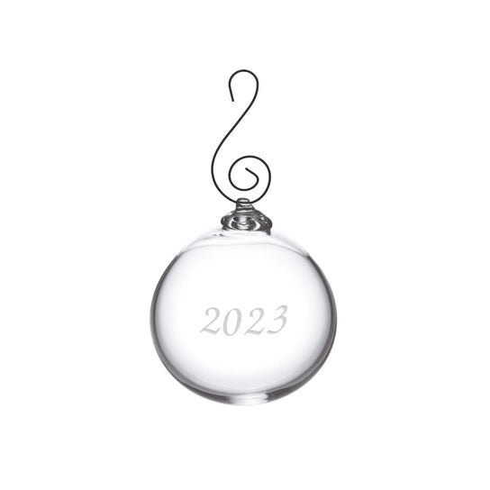 Simon Pearce Annual Round Bauble with Gift Box