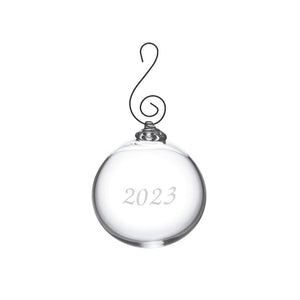 Simon Pearce Annual Round Bauble with Gift Box
