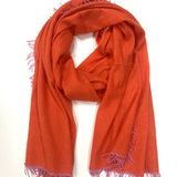 Pure Cashmere Felted Scarf