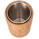 Artifacts Rattan™ Stainless Steel Wine Chiller