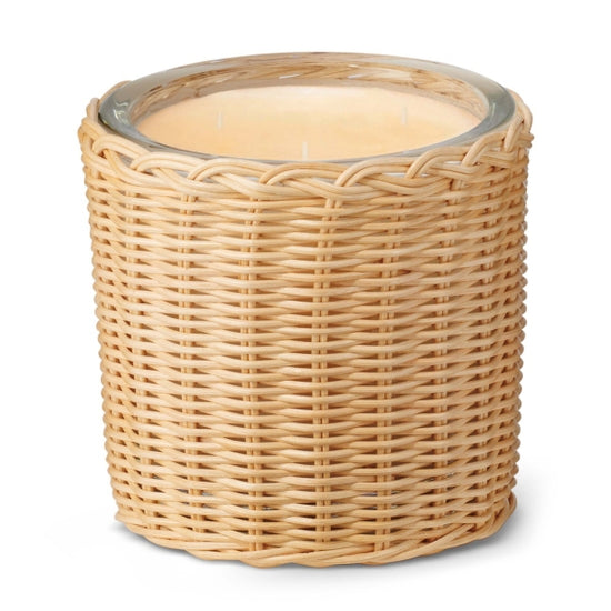 Tulia Wicker Candle, Uzes Tuberose