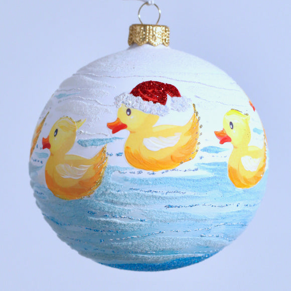 Ducks in a Row Ornament