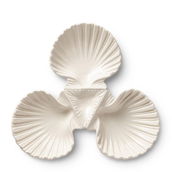 Shell 3-Bowl Dish