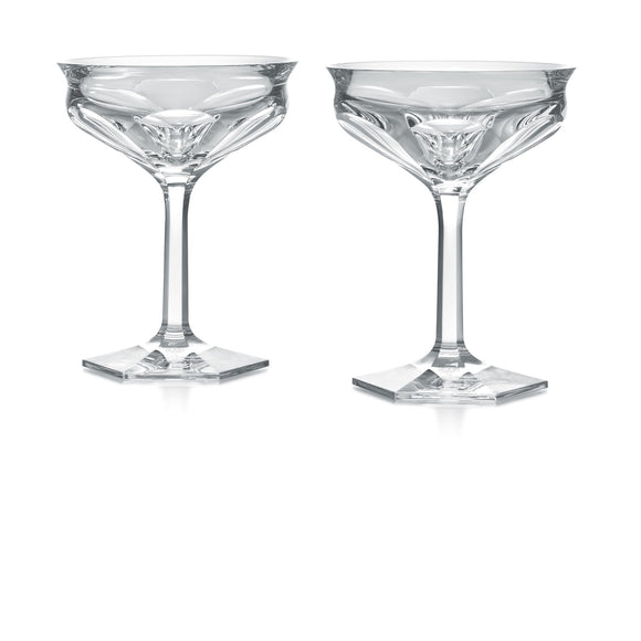 Baccarat Harcourt Talleyrand Martini Glasses