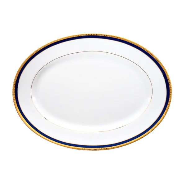 Haviland Symphonie Blue Gold Collection