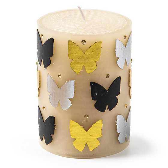 Butterfly Pillar Candles