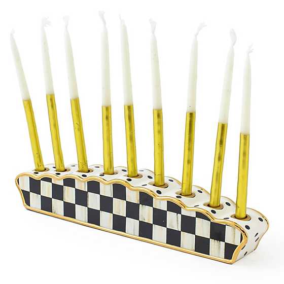 Courtly Classic Menorah