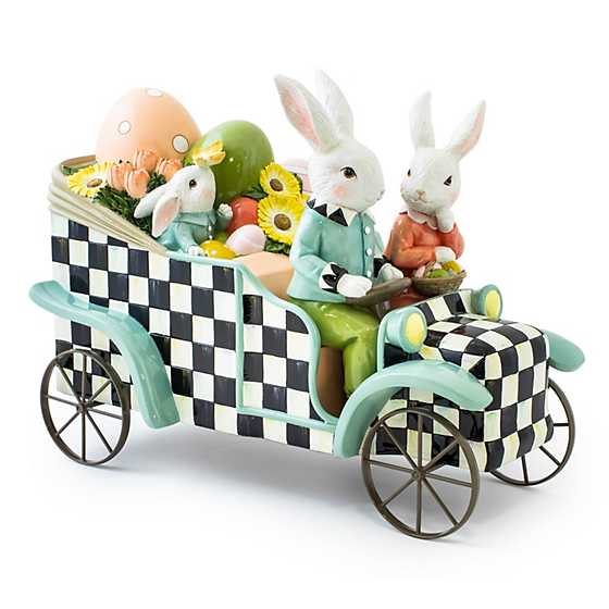 Spring Fling Rabbit Car