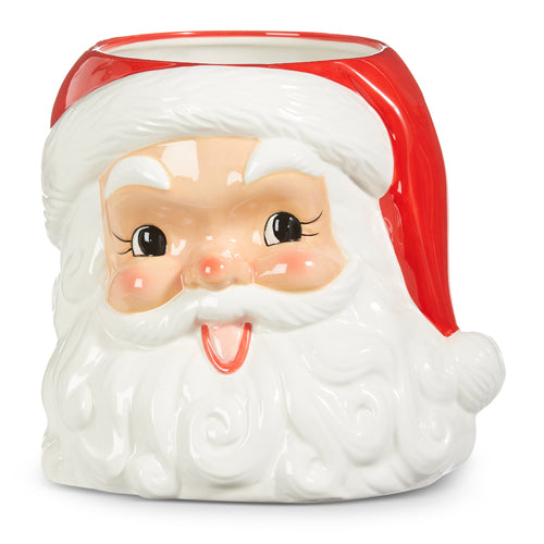8.75" Red Santa Container