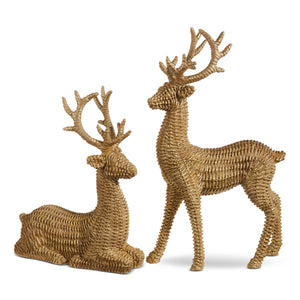 Basketweave Deer