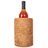 Artifacts Rattan™ Stainless Steel Wine Chiller