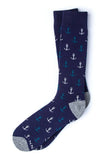 Stay Anchored Mini Anchor Nautical Sock by Alynn