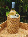 Artifacts Rattan™ Stainless Steel Wine Chiller
