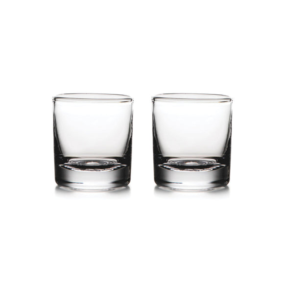 Simon Pearce Engraved Pine Ascutney Double Old-Fashioned in Gift Box - Set of 2