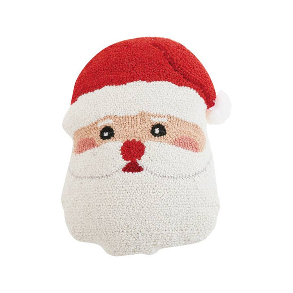 Shaped Santa Face Hook Pillow