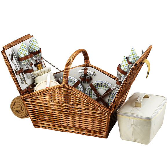 Huntsman Basket for 4 w/ Blanket